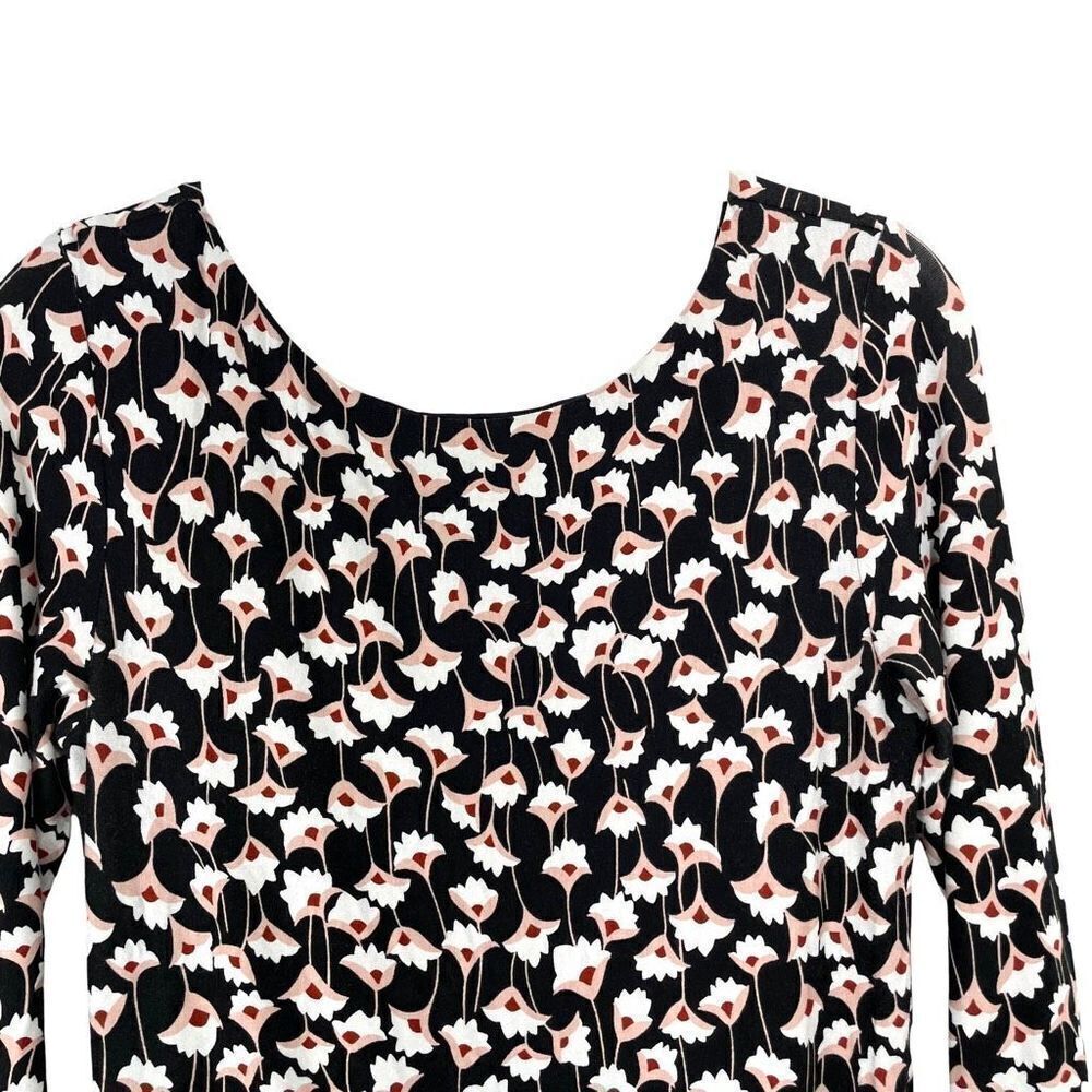 Boden Maisie Jersey floral Dress Size 6P Petite J0331 crocus lily print - Picture 5 of 9